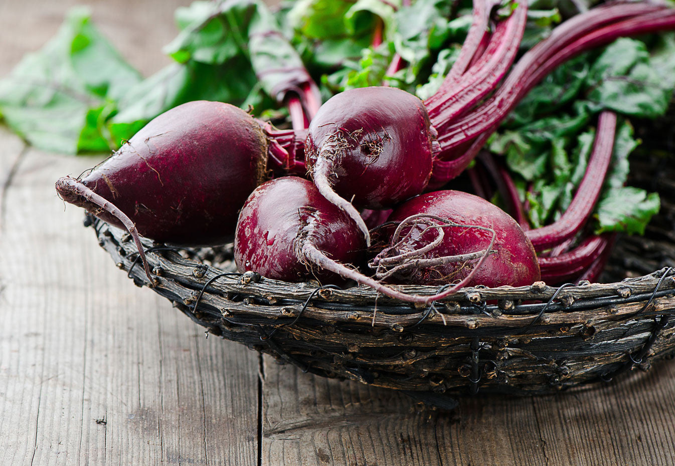 Basket of beets