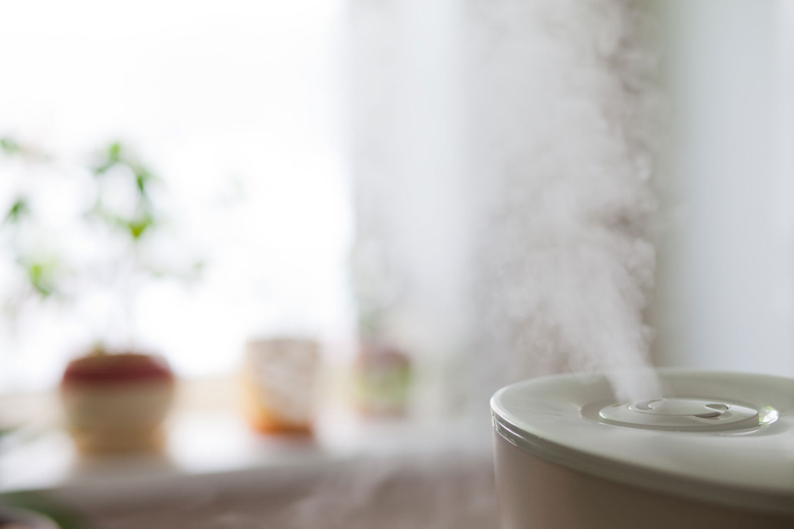 Humidifier releasing vapor