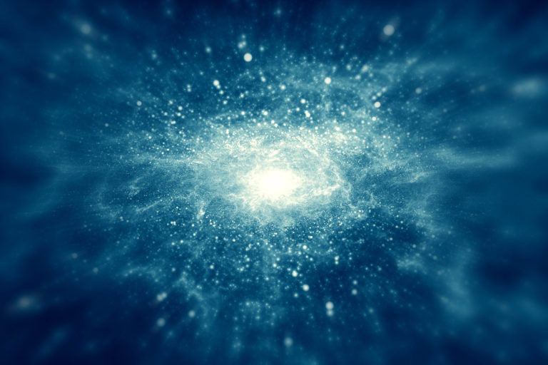 Galaxy in space