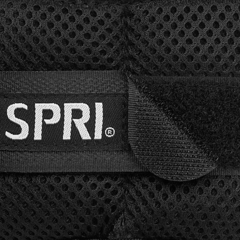 Adjustable Ankle Weights 5lb Pair velcro closeup