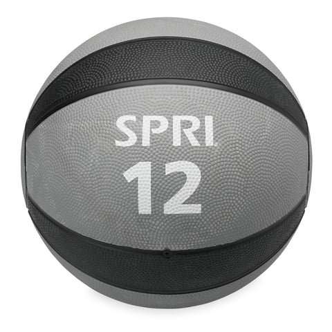 Medicine Ball 12 lb front view