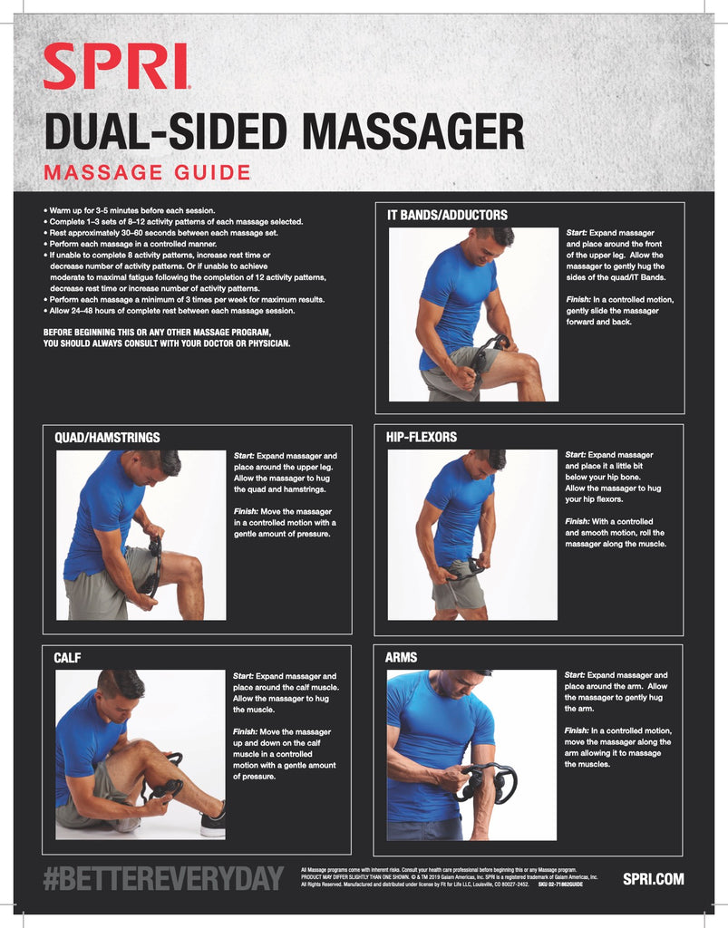 Restore Dual Sided Leg Massager Guide