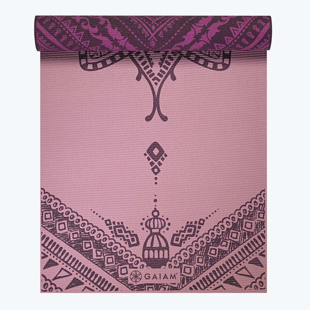 Reversible Peace Yoga Mat in 5 milometers