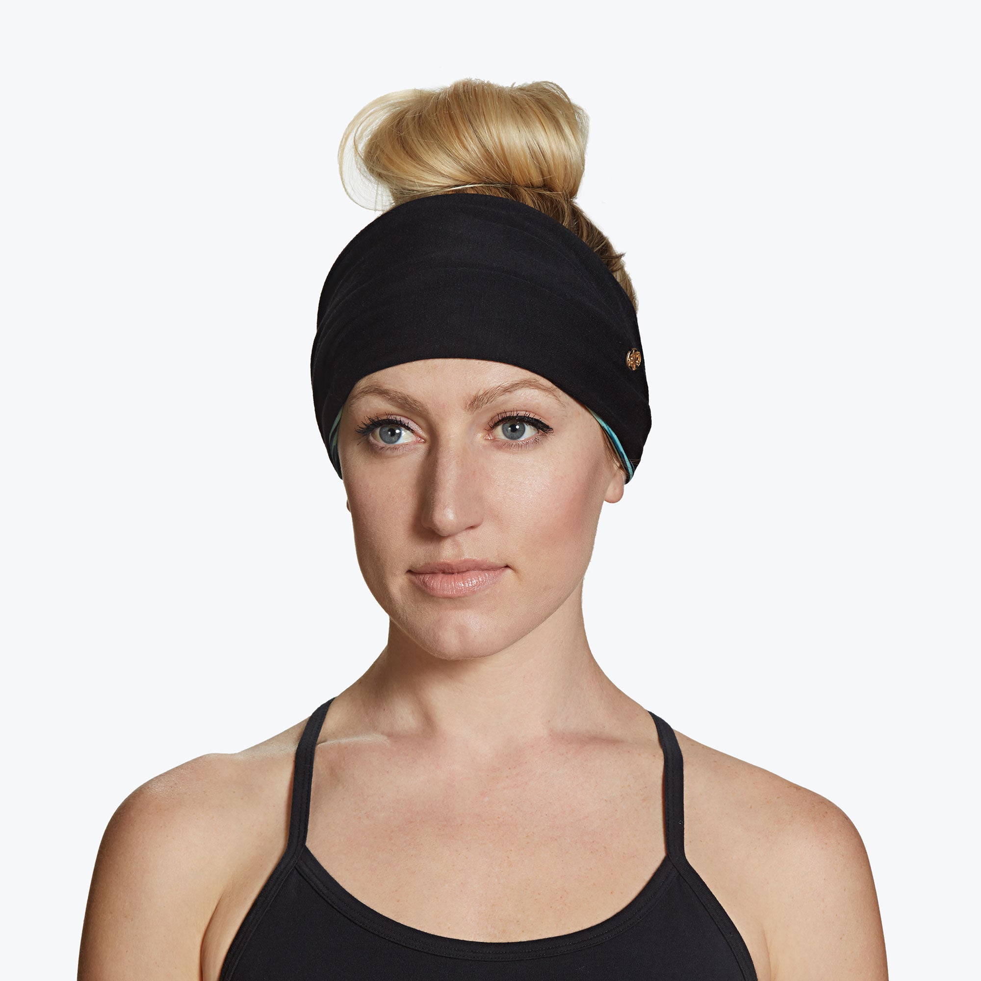 Reversible extra-wide headband