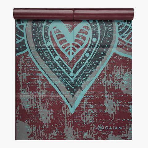 Gaiam Foldable Yoga Mat be free print