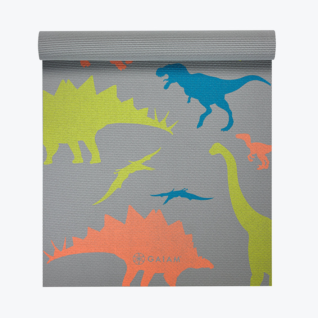 Kids dinosaur yoga mat