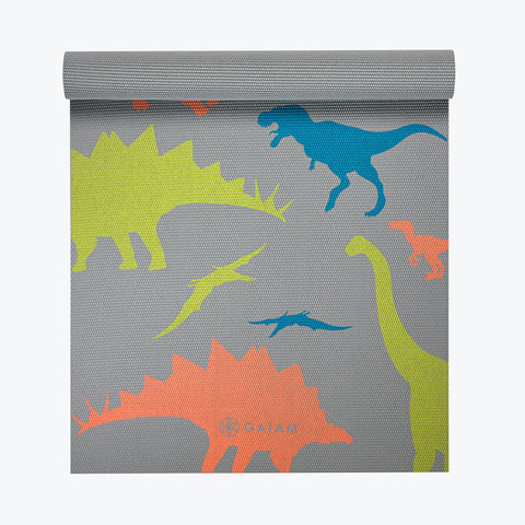 Kids dinosaur yoga mat