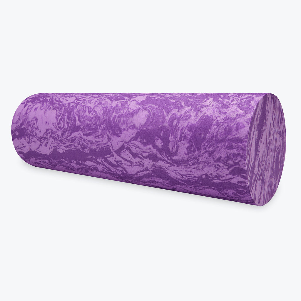 purple marbled foam roller