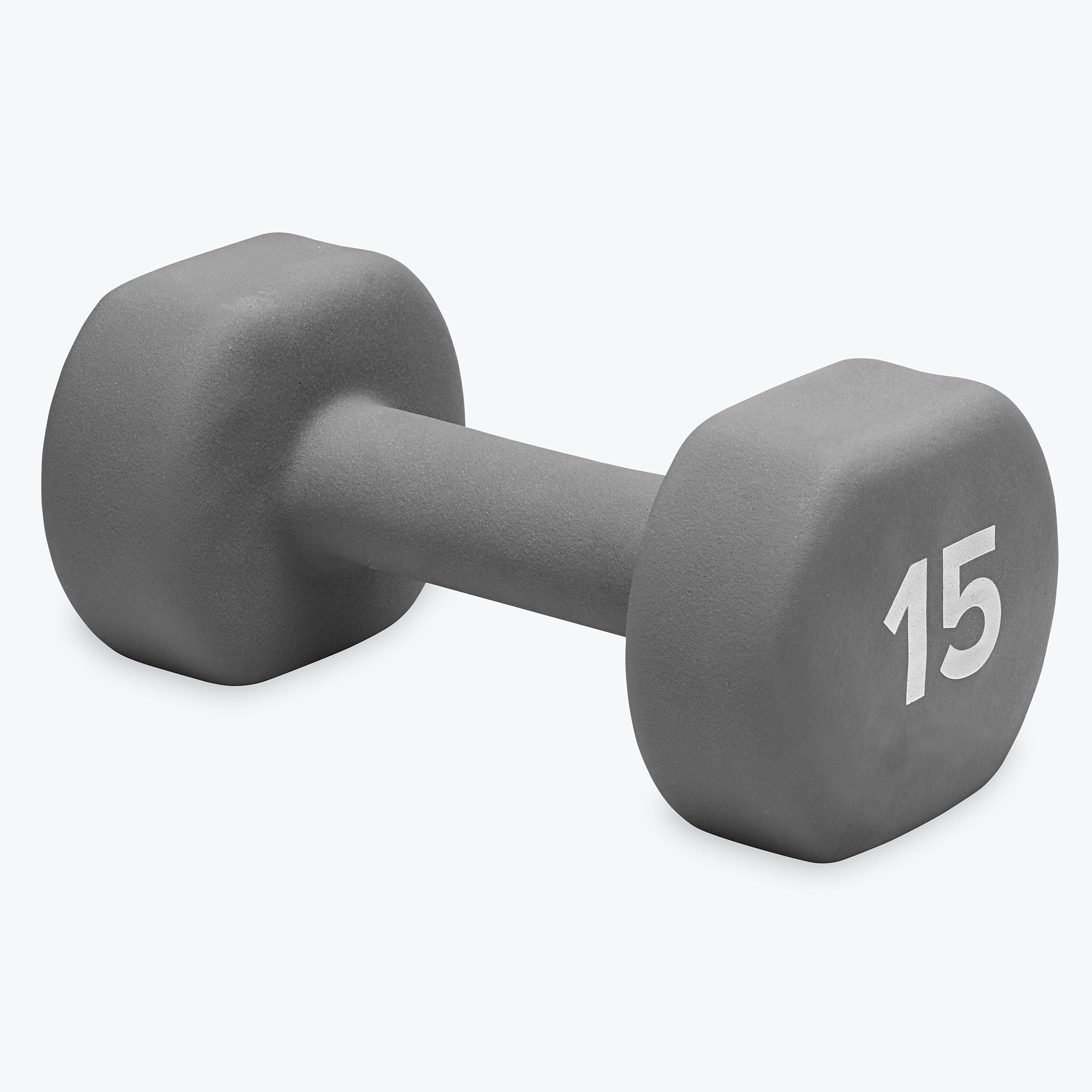 grey 15lb weight