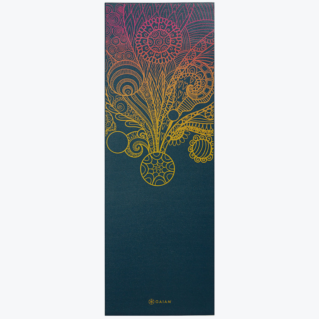 4mm Vivid Zest Yoga Mat