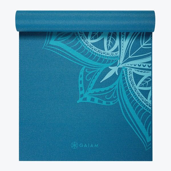 Premium Indigo Point Yoga Mat (6mm) - Gaiam