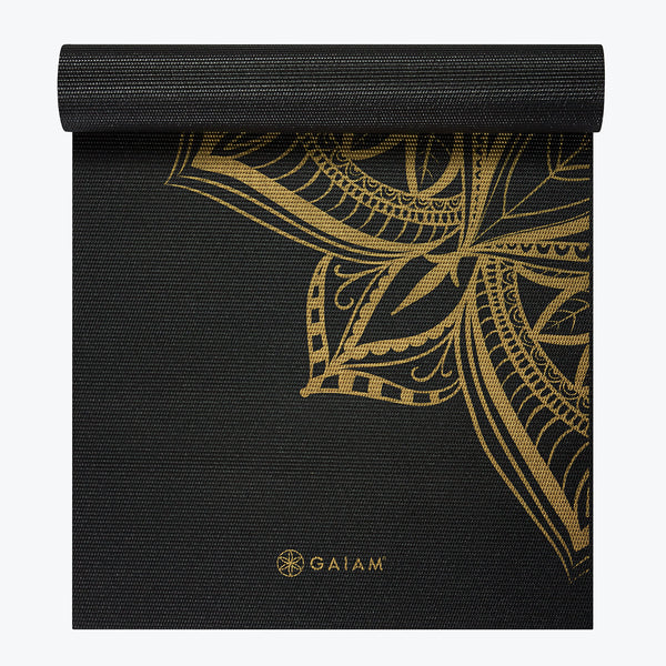 Premium Metallic Medallion Yoga Mat (6mm) - Gaiam