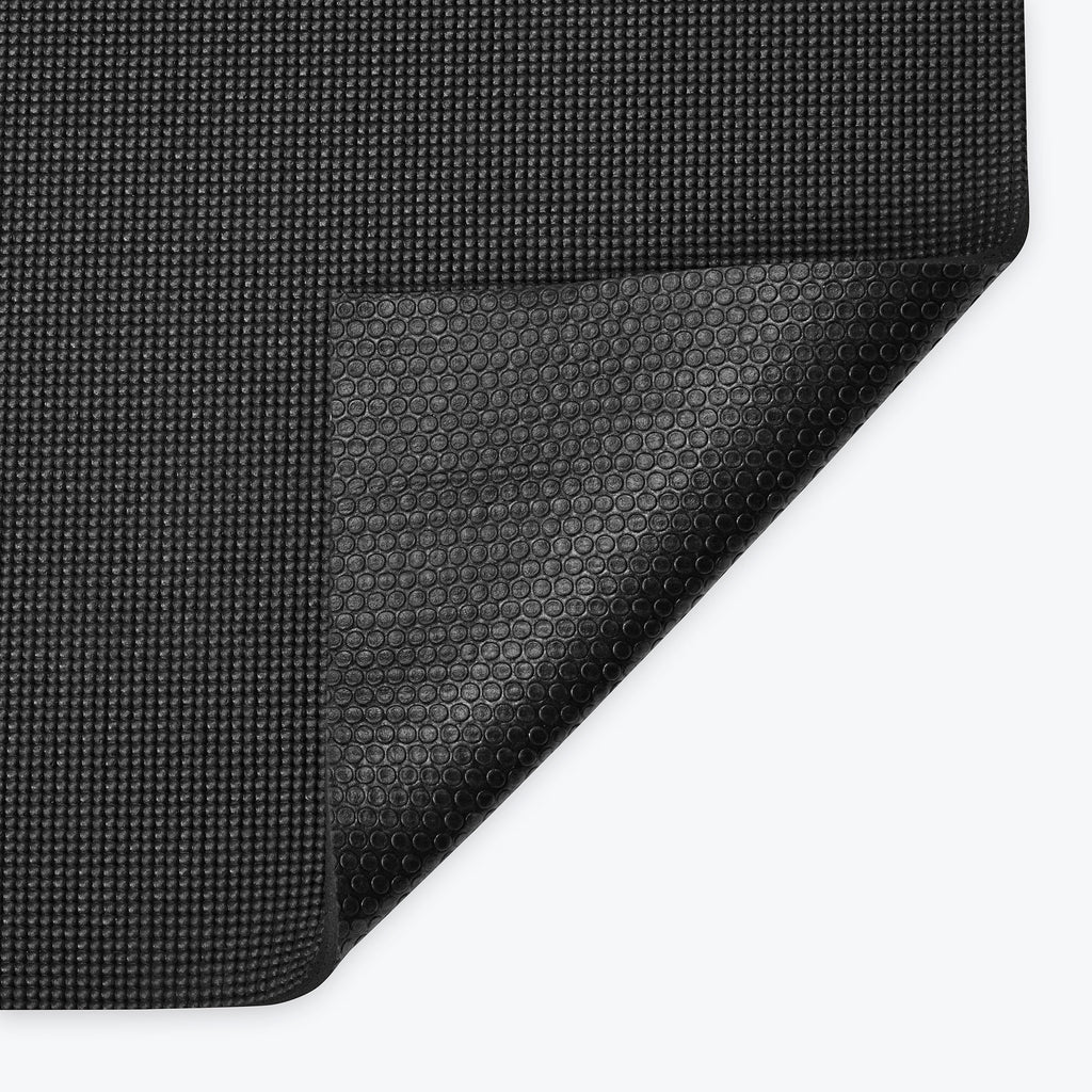 Extra Large Yoga Mat (7mm) corner flipped closeup