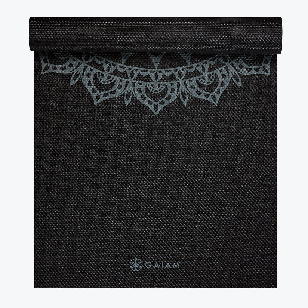 Black Premium Marrakesh Yoga Mat (5mm)