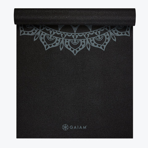 Black Premium Marrakesh Yoga Mat (5mm)