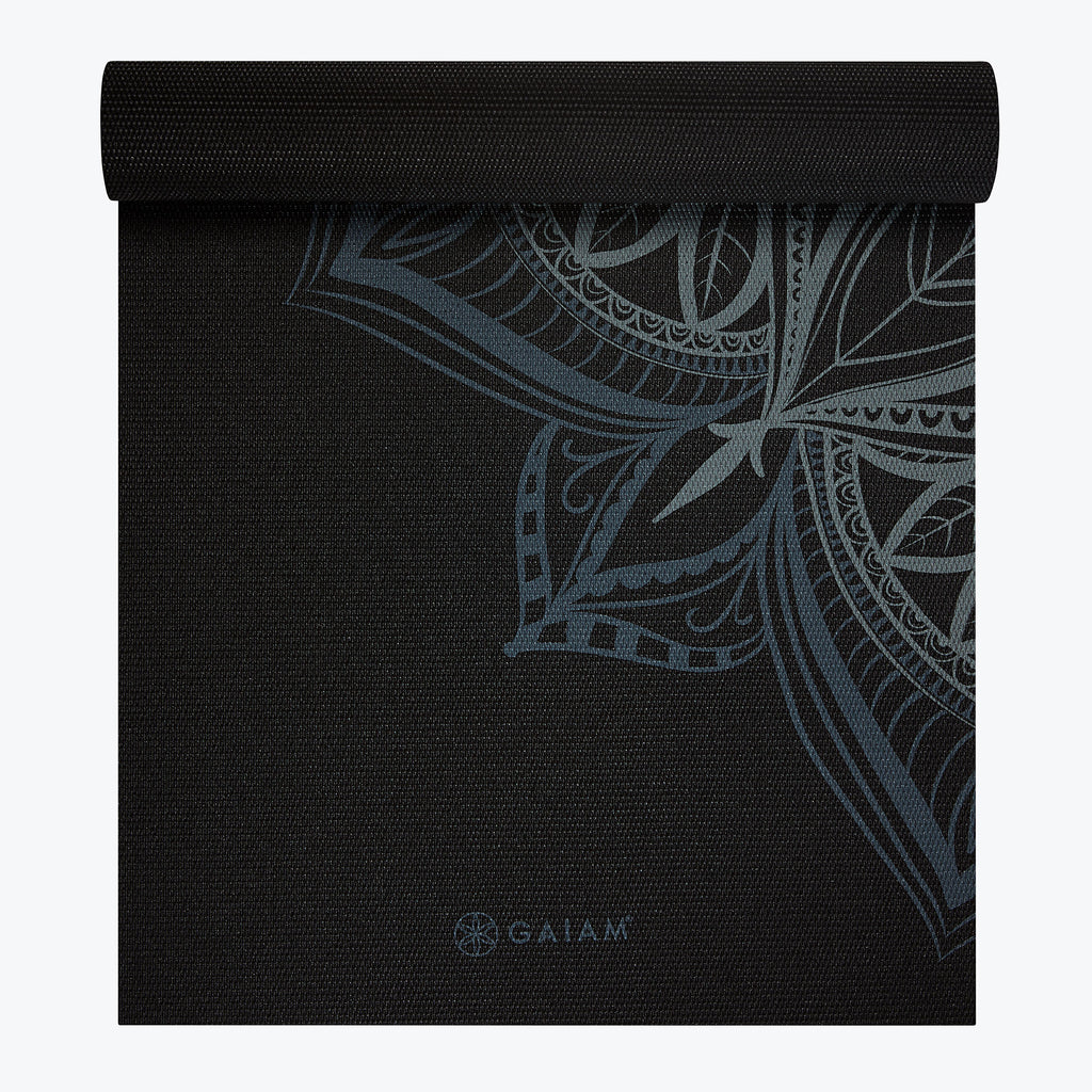 Black Premium Point Yoga Mat (5mm)