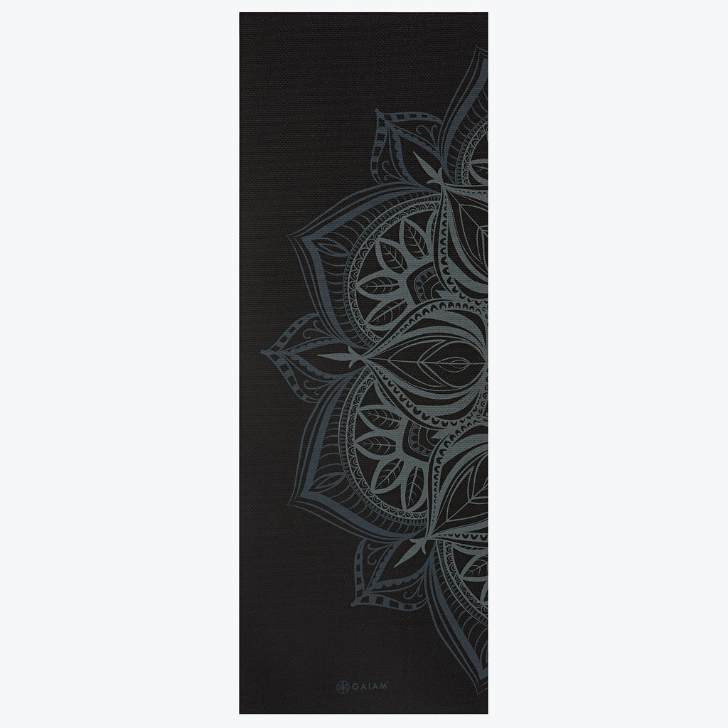 Premium Point Yoga Mat (5mm) in black