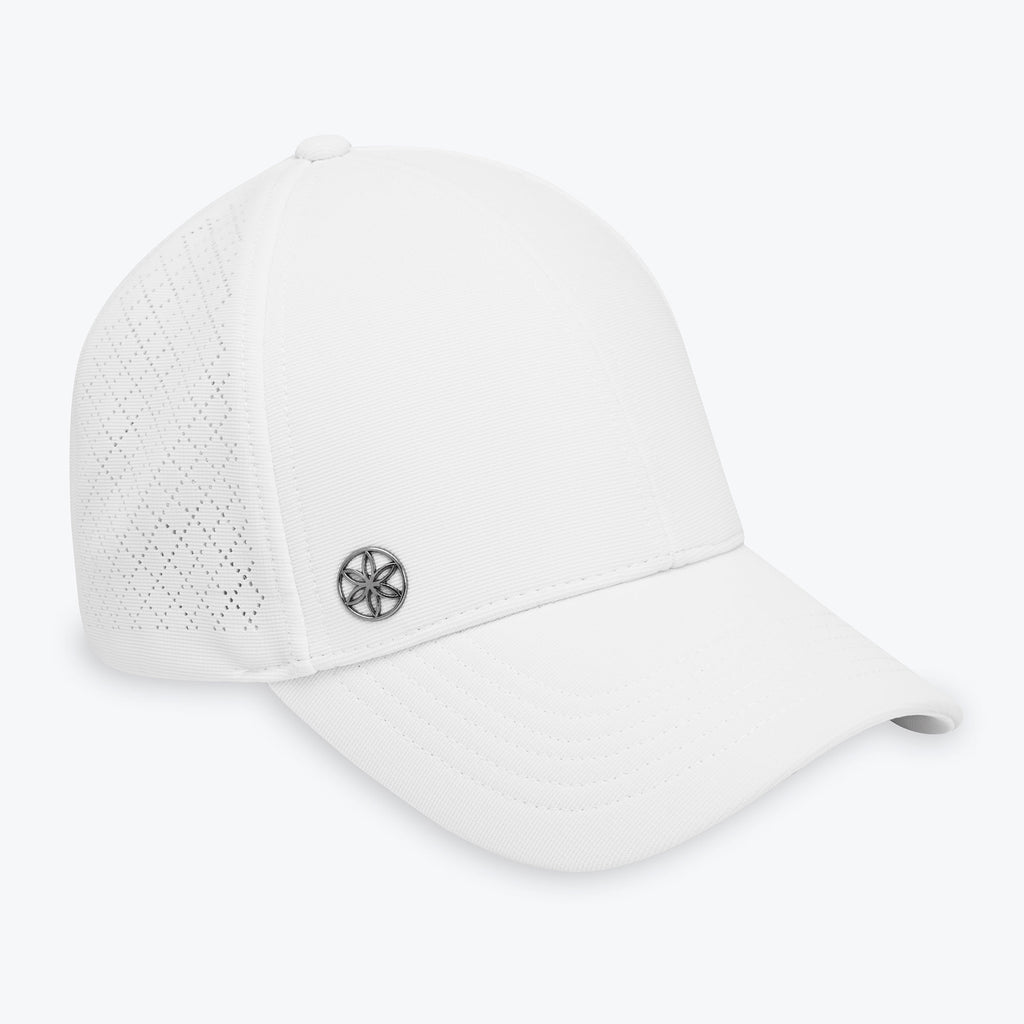 Wander Breathable Geo Hat White