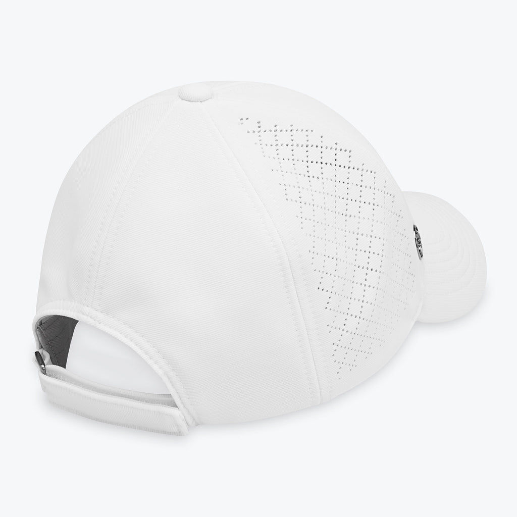 Wander Breathable Geo Hat White Back View