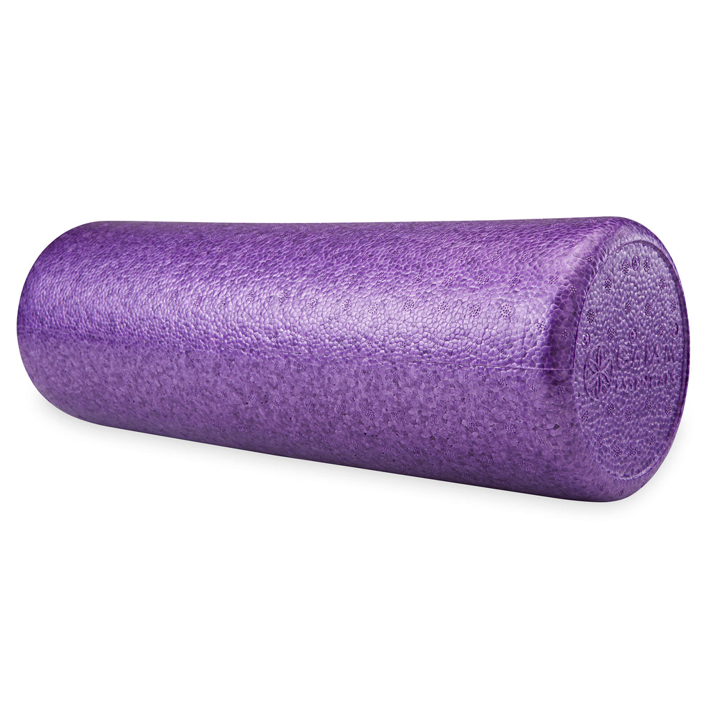 Essentials High-Density Foam Roller (18") Purple front angle