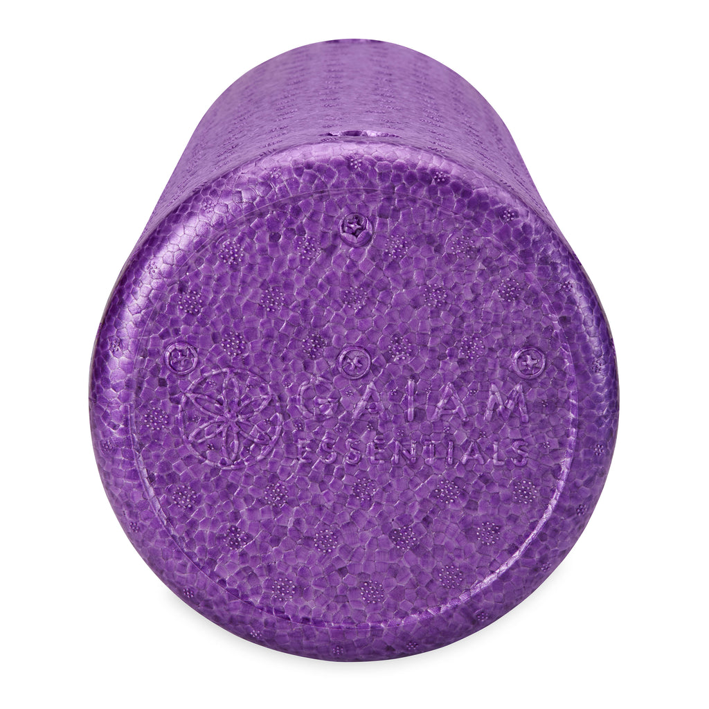 Essentials High-Density Foam Roller (18") Purple side
