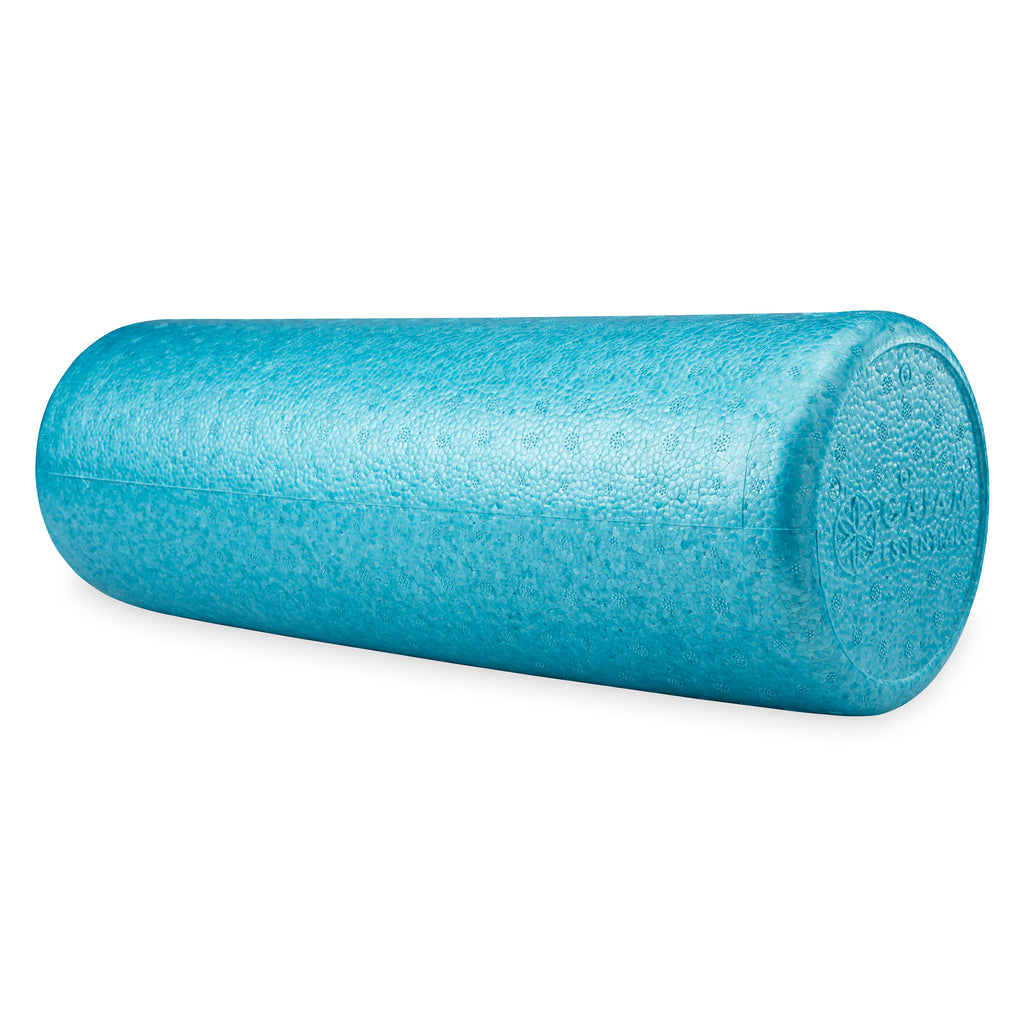 Essentials High-Density Foam Roller (18") Teal front angle