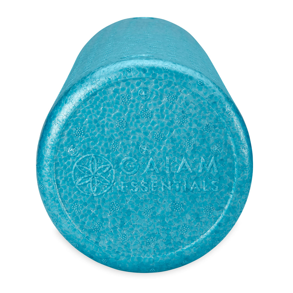 Essentials High-Density Foam Roller (18") Teal side