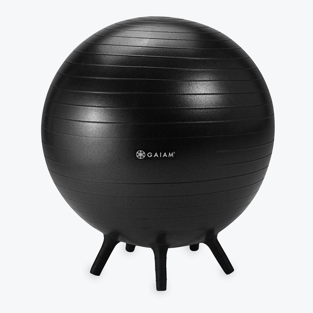 No Roll Balance Ball black front