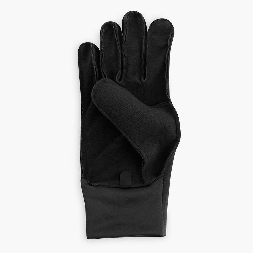 cold weather running gloves (large) inside