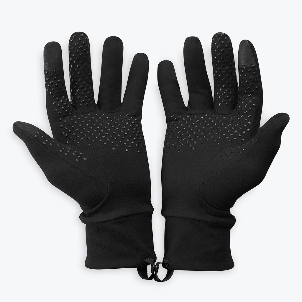 Sport Running Gloves (large) snap closure