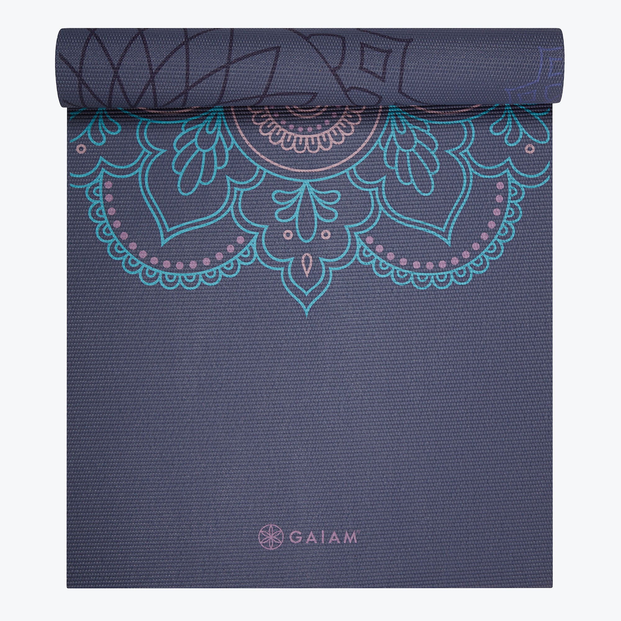 purple illusion mat mandala side