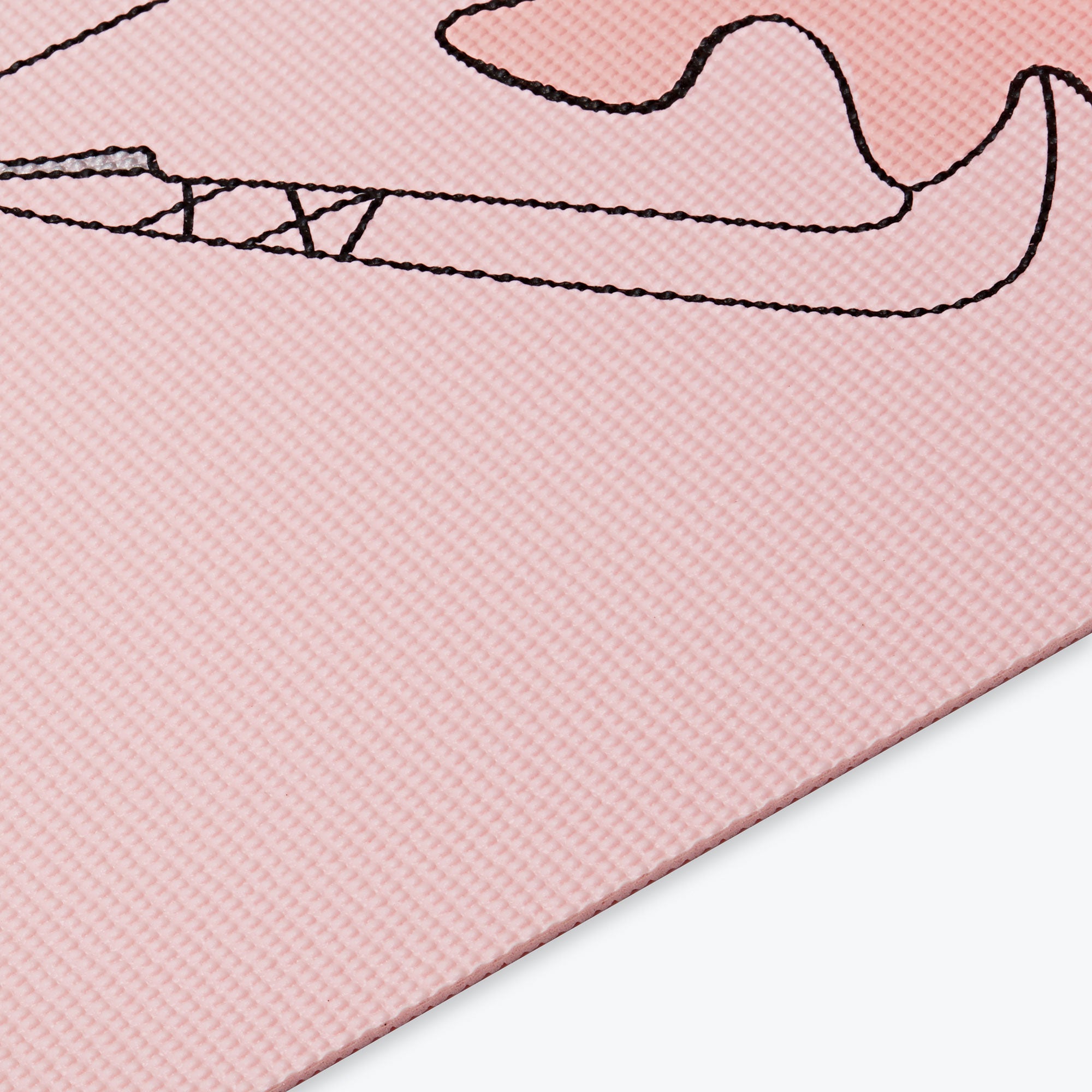 Kids Ballerina Yoga Mat (3mm) closeup