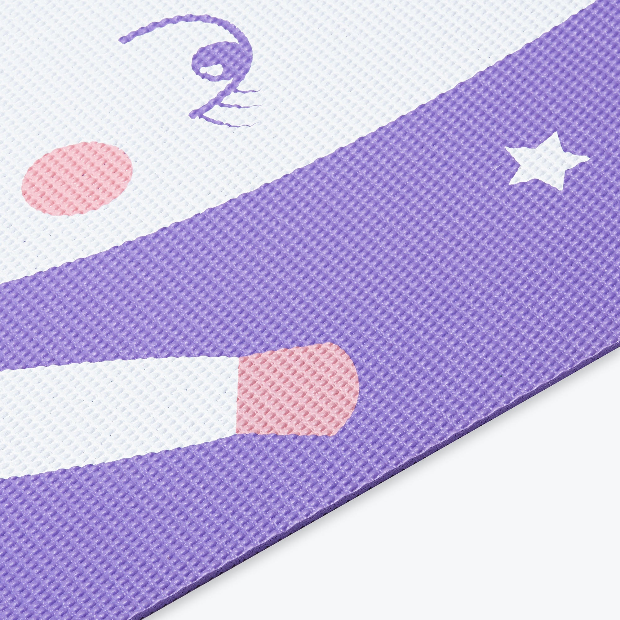 Kids Twinkle Toes Yoga Mat (3mm) closeup