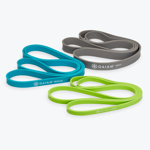 3 pack of resistance training bands