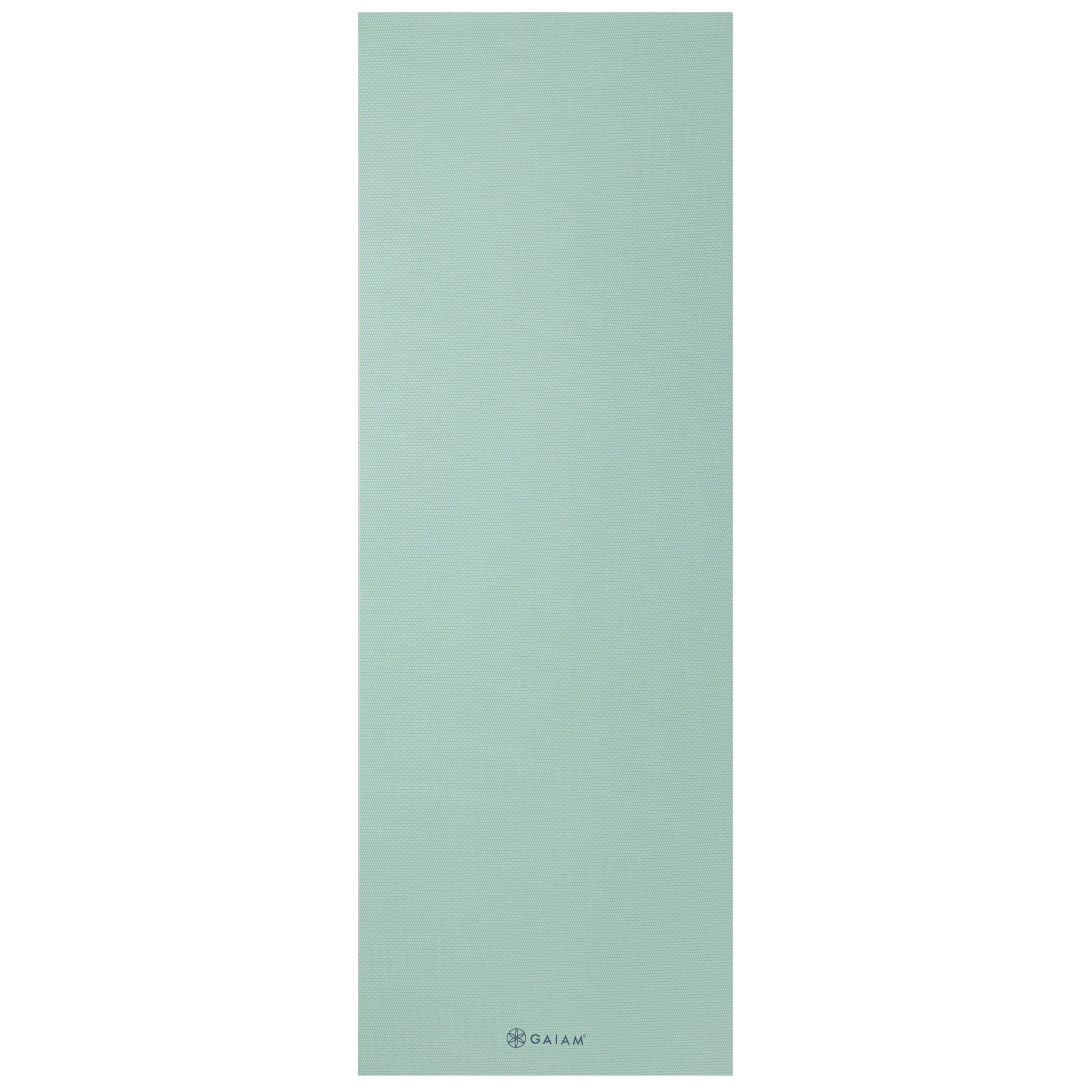 Classic Solid Color Yoga Mat (5mm) Morning Dew flat
