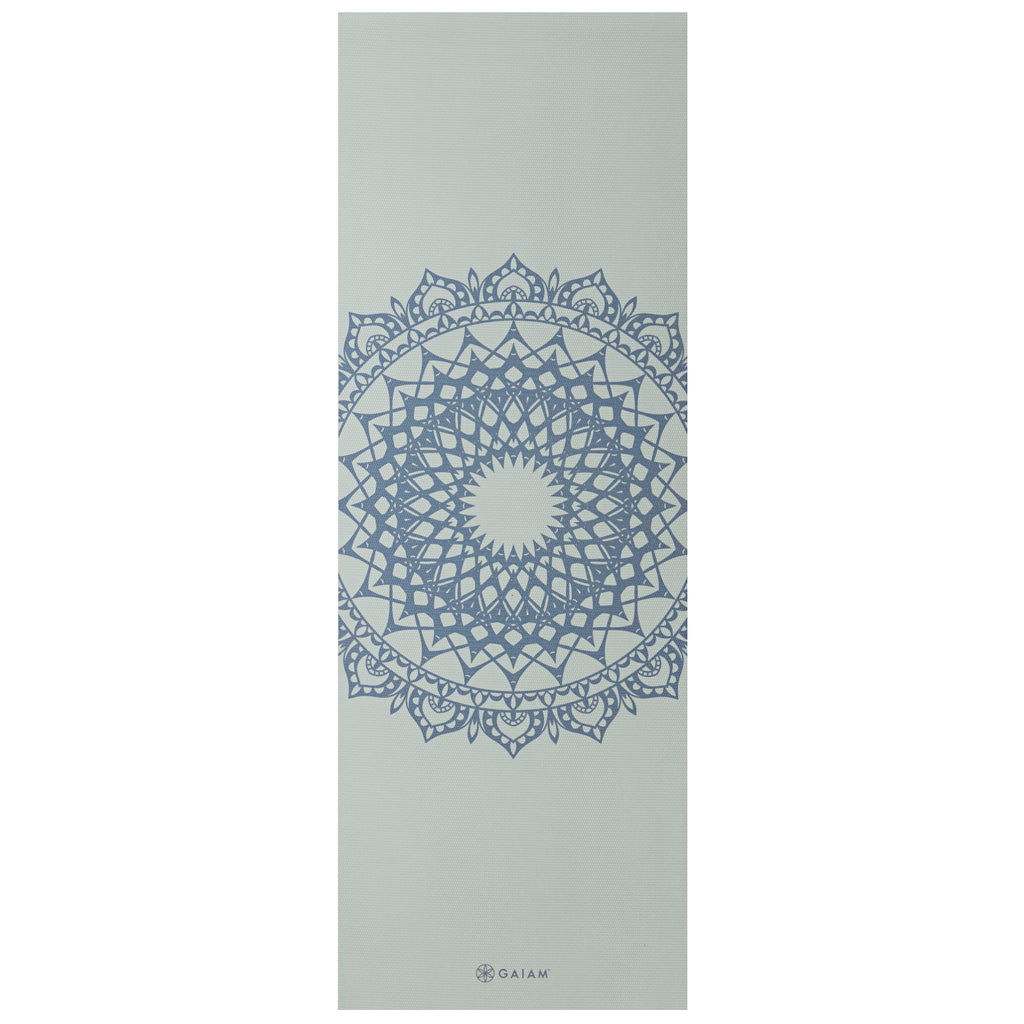 Printed Marrakesh Yoga Mat (5mm) flat