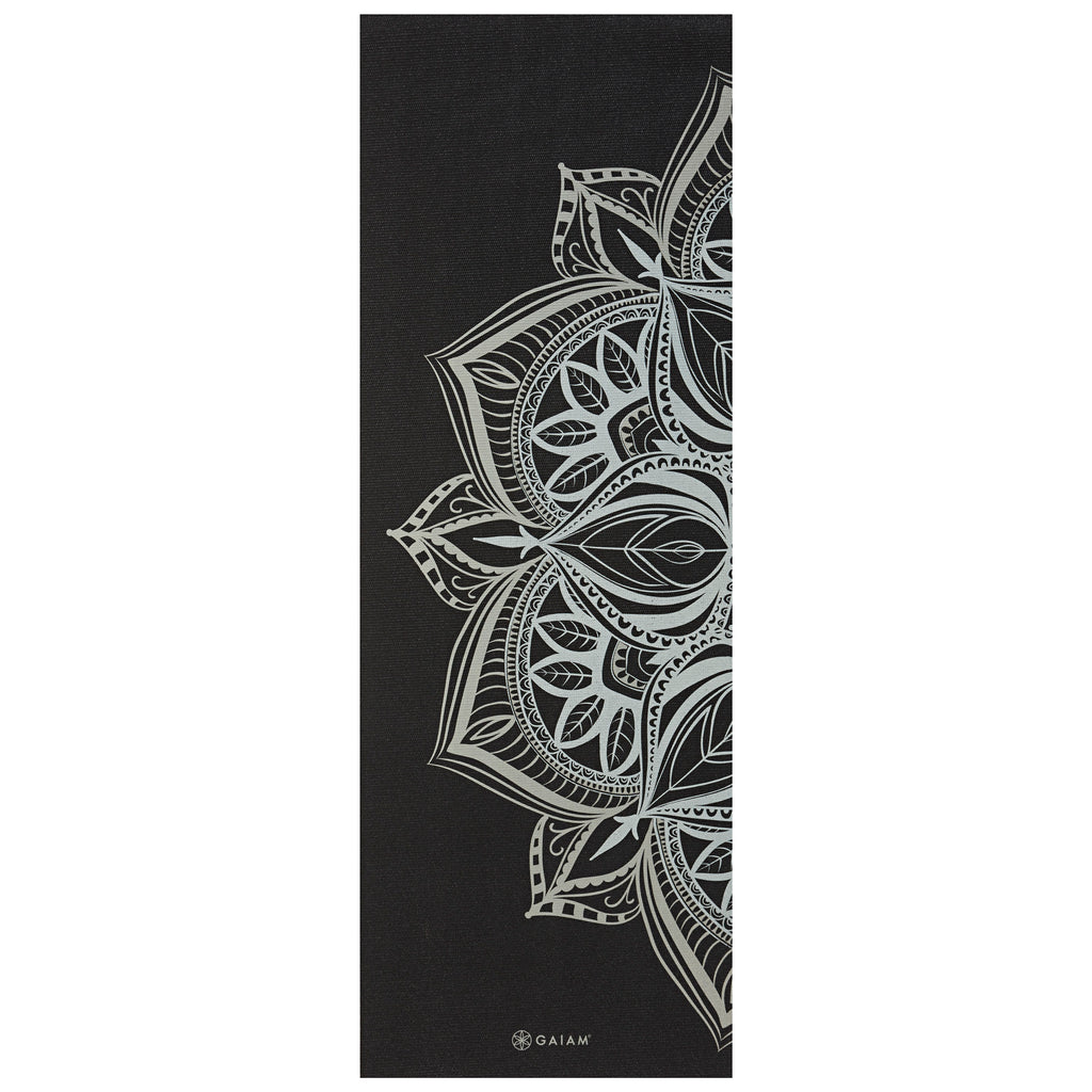 Midnight Point Yoga Mat (5mm) flat