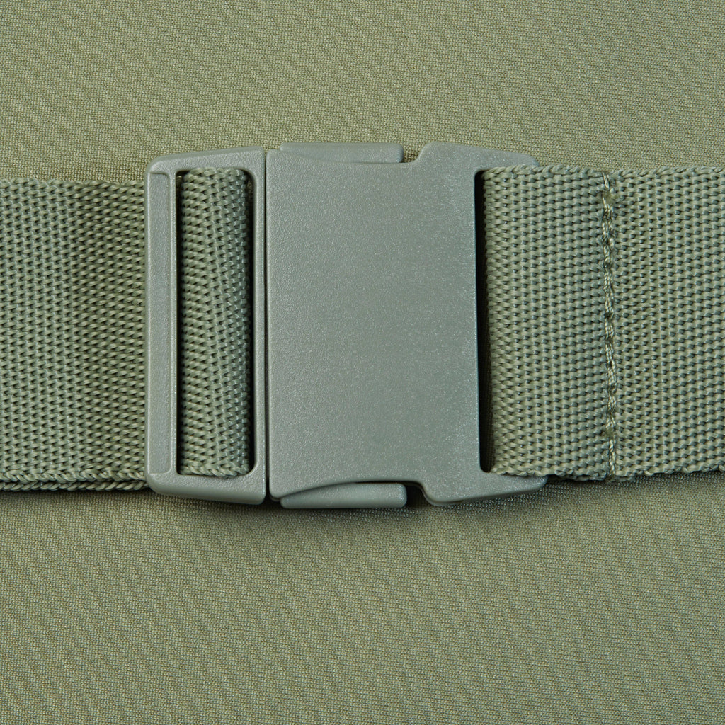 Altitude Waist Pack Sagebrush buckle closeup