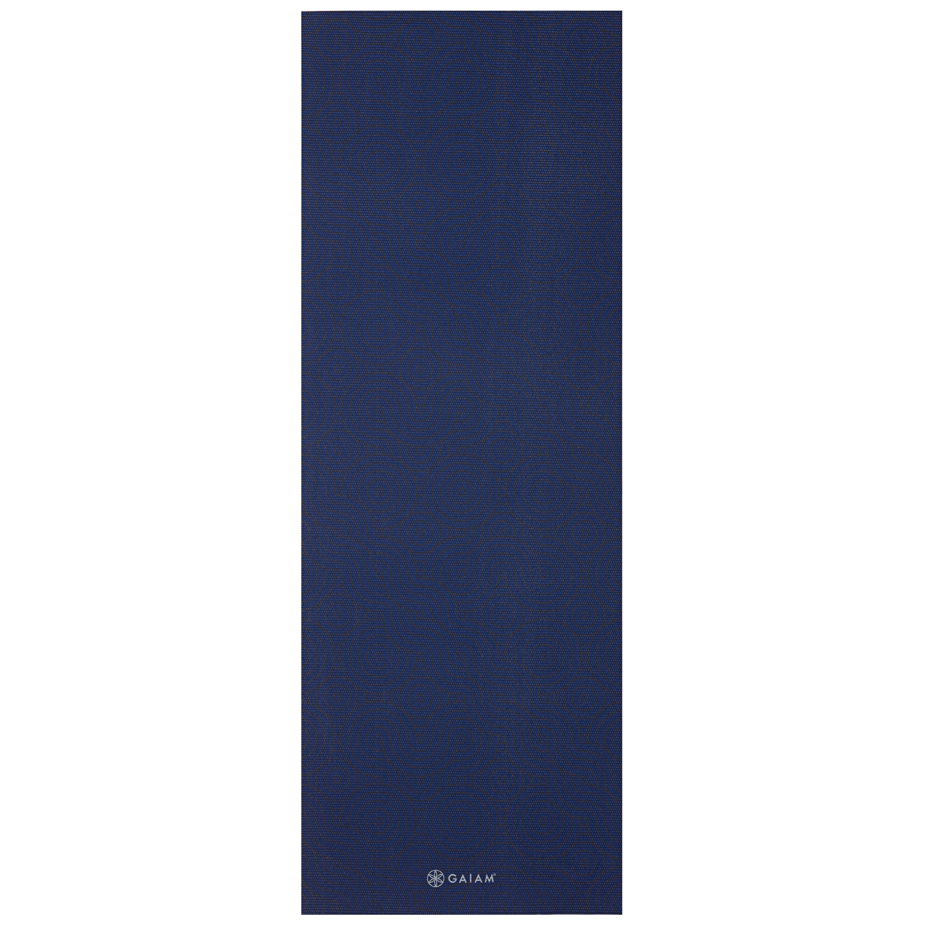 Premium Reversible Yoga Mat - Ethereal Beauty (6mm) reverse flat