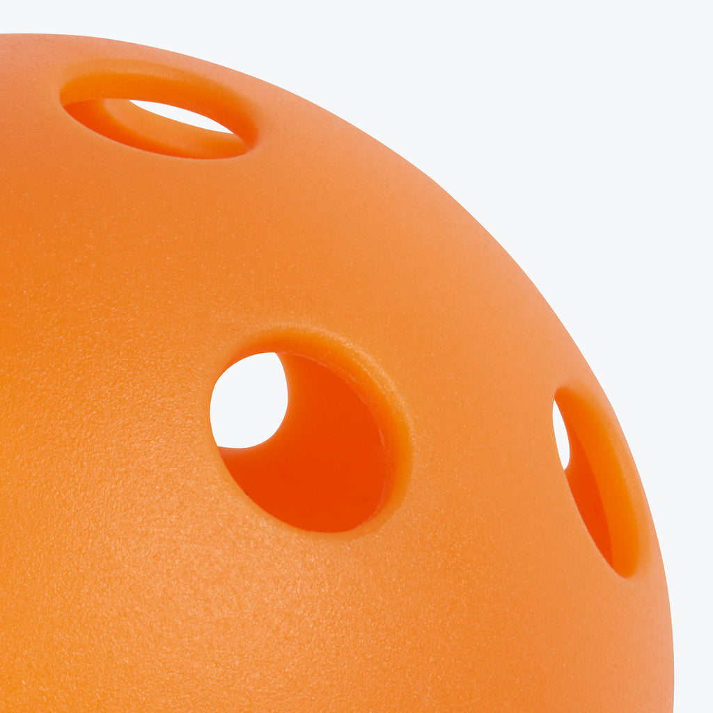 indoor pickleball closeup