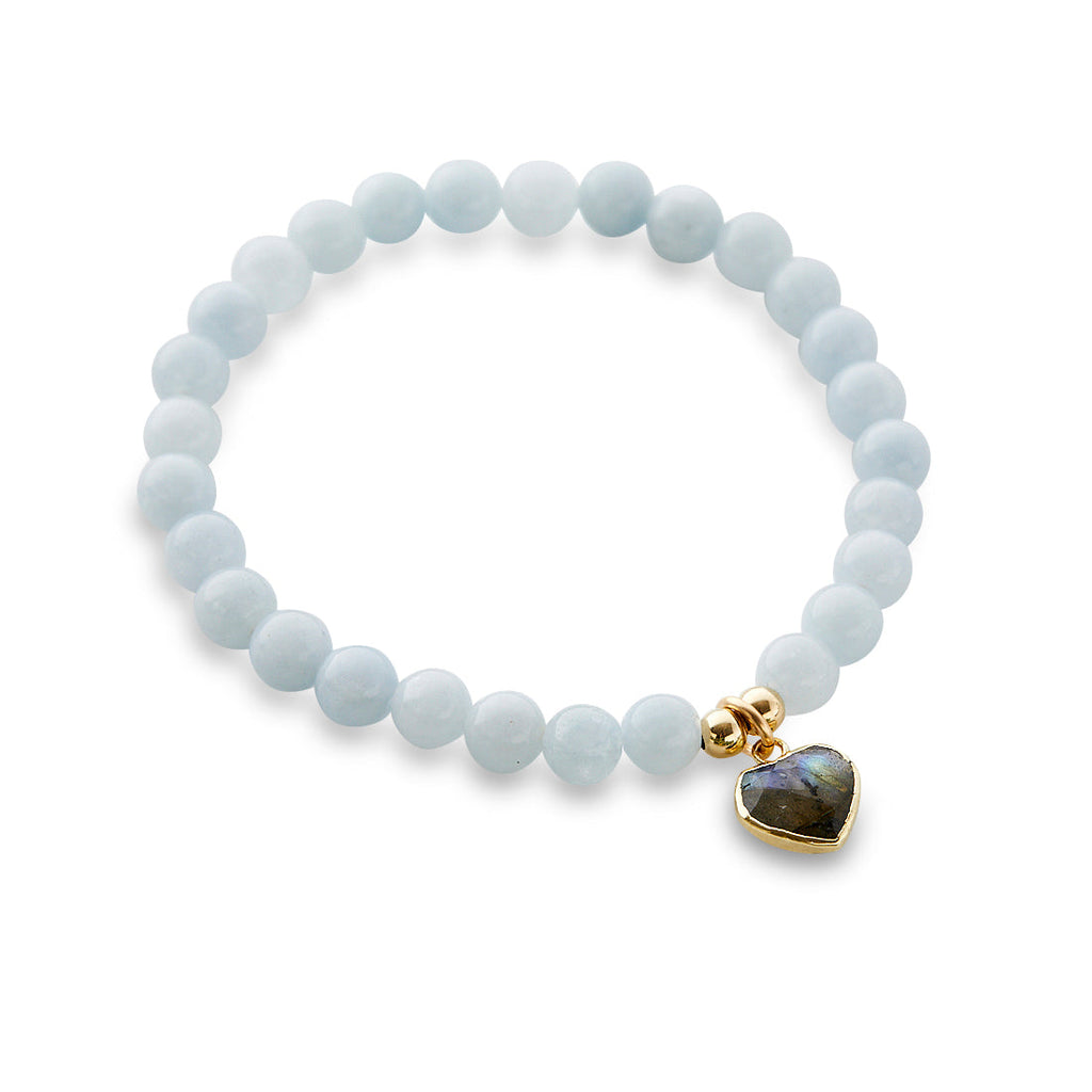 Silver & Sage Rhythm Of Love Bracelet
