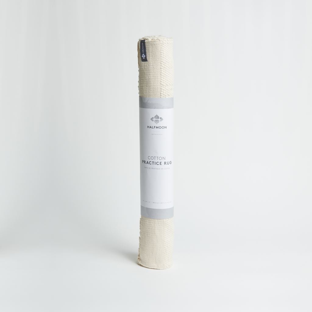 Halfmoon Cotton Practice Rug packaging