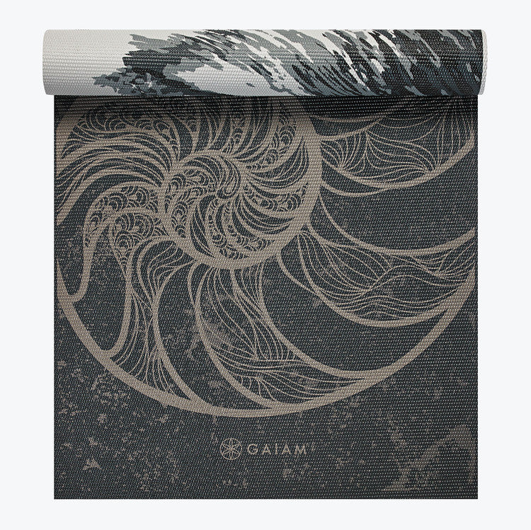 Spiral Motion Reversible Yoga Mat (Five Millimeter) 