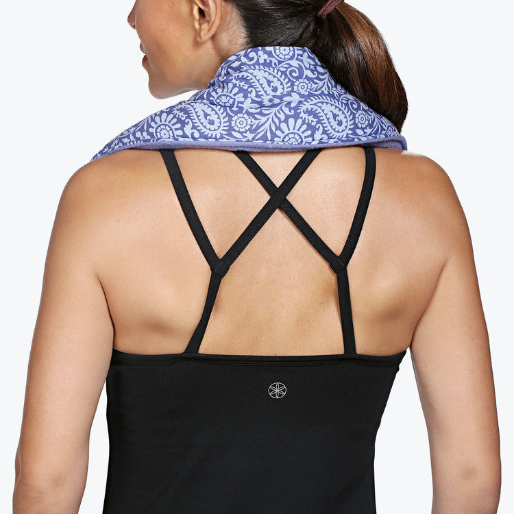 Gaiam Relax Neck & Shoulder Wrap on Neck
