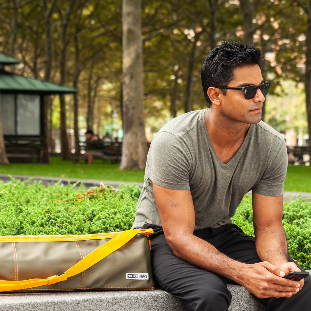 Volcano Hypo-Microbial Reversible Nature Yoga Bag