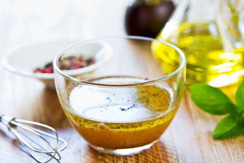 Vinaigrette in a bowl