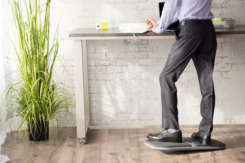 4 Benefits of Using an Office Balance Board with a Standing Desk - Gaiam