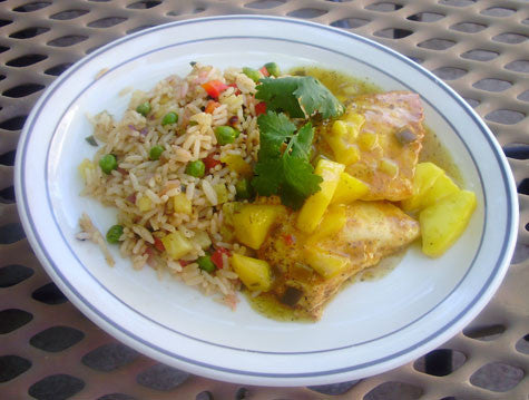 Cilantro-Lime Chicken with Mango