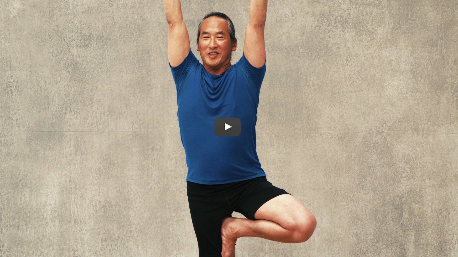 Rodney Yee does tree pose