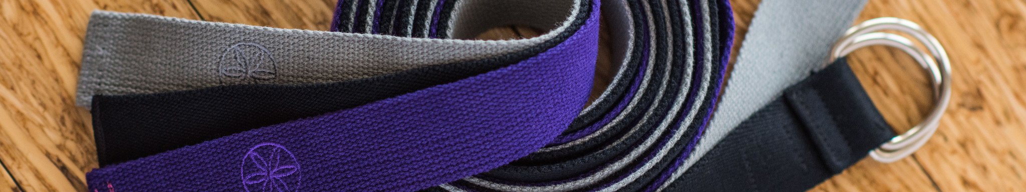 Yoga straps, blocks, slings and accessories